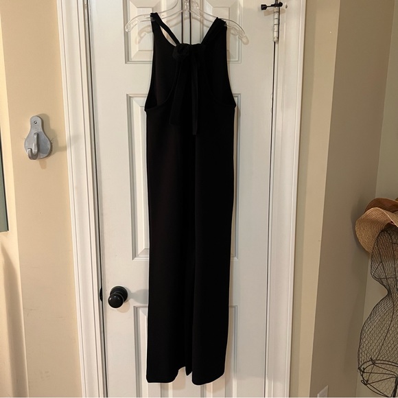 Texture and thread tie back jumpsuit - Picture 3 of 5